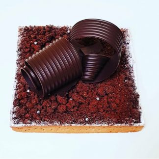 Tarte chocolat-crumble