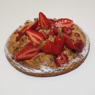 Tarte fine aux fraises de Plougastel