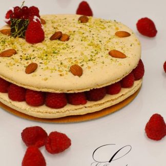 Macaron framboises